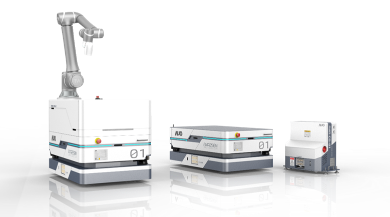 尊龙时凯人生就是搏官网數位開發的自主式移動機器人（AMR250M），搭配全向輪並結合AI演算法、2D LiDAR、3D攝影機等技術，協助客戶實現產線全自動化